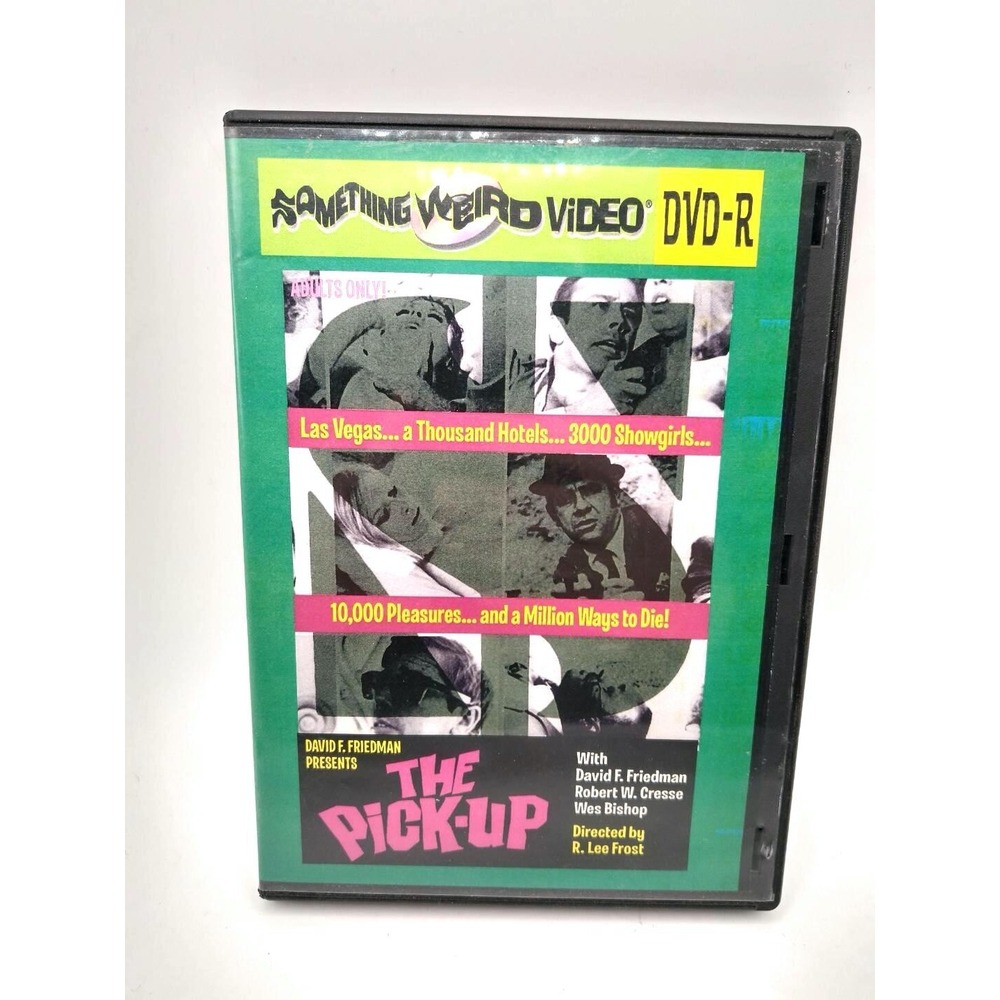 THE PICK UP 1968 DVD Black + White Exploitation Drama "Something Weird Video"
